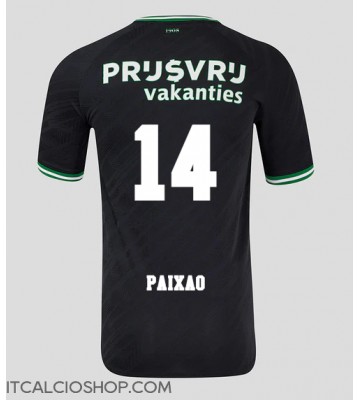Feyenoord Igor Paixao #14 Seconda Maglia 2024-25 Manica Corta